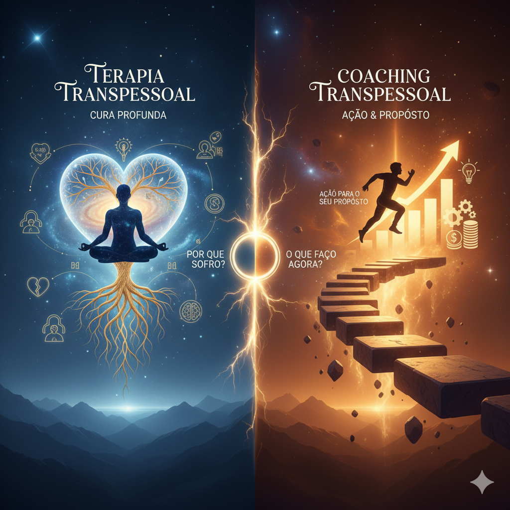 diferença da Terapia Transpessoal e o Coaching Transpessoal